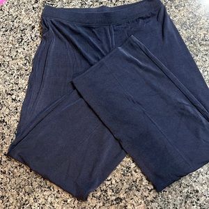 Leisure Wear Cropped Pants Dark Blue Sz M